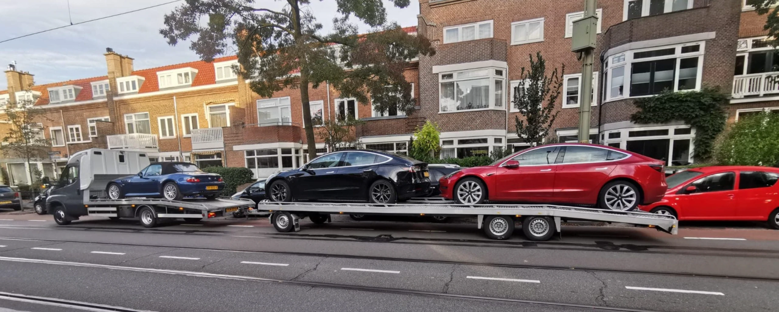 Transport van woonwijk tot bestemming